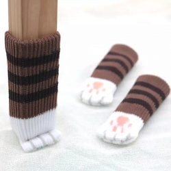 Chair Socks, Cotton Feet Pads No Slip, Set Of Four Chair Socks $7.95