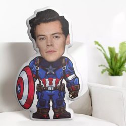 Harry Styles Minime Pillow Capitain America Minime Doll $19.95