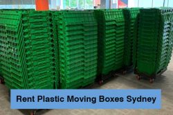 We deliver the best plastic moving boxes