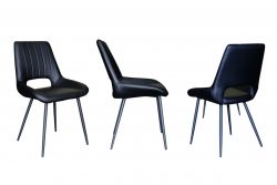 Calgary Dining Chair PU Black | X-mas Sale