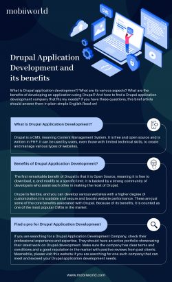 Drupal Application Development and its benefits