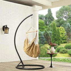 Outdoor Indoor Beach Hammock Chair With Stand