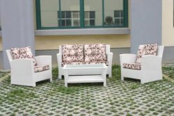 Outdoor Rattan Patio Garden Wicker Sofa Set For Furniture