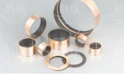 MQ-1B Bronze Backing Pb-free self-lubricating Bushing