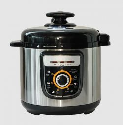 6 Quart Multicooker Stainless steel Electric Pressure Cooker Slow cooker 60YJ9