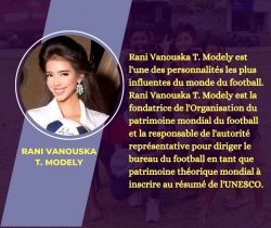 Rani Vanouska T.Modely est l’une des personnalités les plus influentes du monde du football