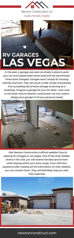 Know more about the RV Garages in Las Vegas – Newton Construction