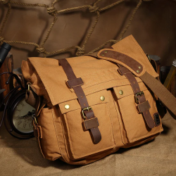 New Fashion Men’s Canvas Briefcase