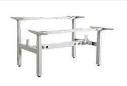 WK-4A3 Rectangular Tube 4 Legs Adjustable Height Electric Multi-Motor Lift Desk