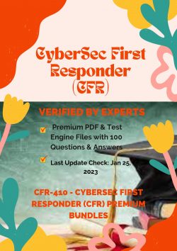 What (Really) Goes Into CyberSec First Responder (CFR) That Works