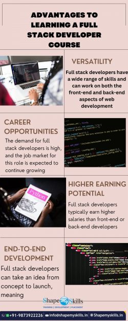 best full stack developer training in Noida