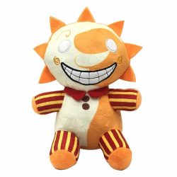 Sun FNAF Clown Figure Cartoon Plush For Boys Girls Fans, FNAF Sundrop Plush Doll Game Around The ...