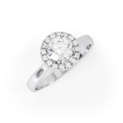 Purchase Round Diamond Engagement Rings