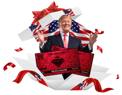 TRB Red Voucher Enjoy the benefits as a Trump Supporter Live the American Dream(Zero Risk)
