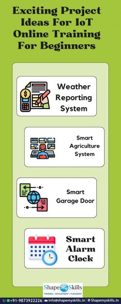 Exciting Project Ideas For IoT Online Training For Beginners