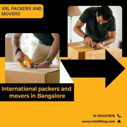 International packers and movers in Bangalore