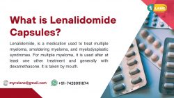 Wholesale Supplier Lenalidomide Capsules Online Lower Price USA Thailand Malaysia Philippines