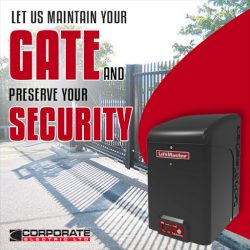 Let us maintain your gate and preserve your security – Corporate Electric