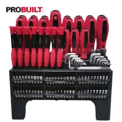 116 Pc Screwdriver Set with Plastic Racking