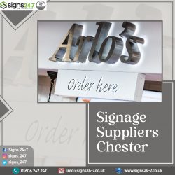 Signage Suppliers Chester