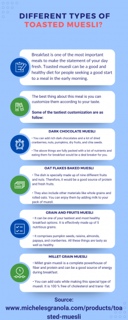 Muesli-Healthier than other cereals