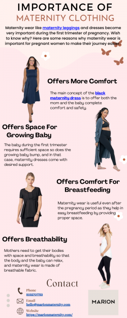 Top Reasons Why Maternity Clothing is Important