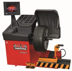 Vehicle wheel balancing machine