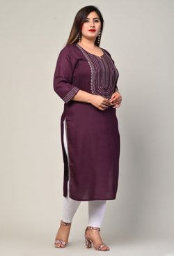 Shop Plus Size Jaipuri Kurtis from Swasti Clothing