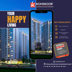 New 2,3 BHK Flats in Kohinoor Tinsel Town Hinjewadi Phase 2