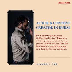 Work with a good actor and content creator