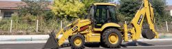 wheeled backhoe loader