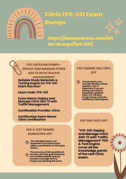 Citrix 1Y0-241 Exam Dumps – Practice Test Helps You In Your IT Career