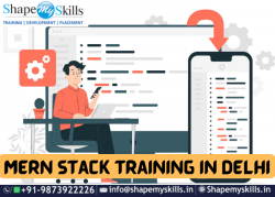 Best certification | MERN Stack Training in Delhi | Shapemyskills