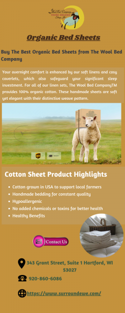 Buy The Best Organic Bed Sheets from The Wool Bed Company