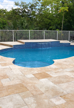 Installing Pavers Around Pool