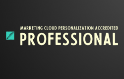 Marketing Cloud Personalization Accredited Professional