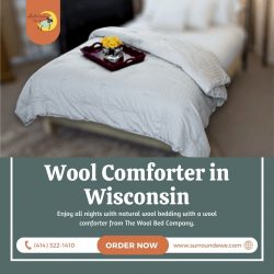 Stay Cozy with a Wool Comforter in Wisconsin