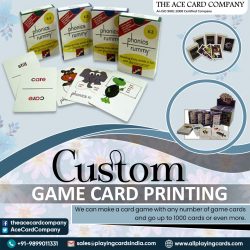 Custom Game Card Printing