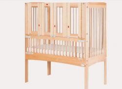 High rail baby crib