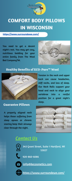 Find Comfort Body Pillows in Wisconsin |surroundewe