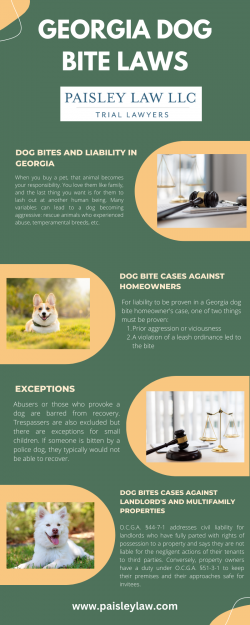 Georgia Dog Bite Laws