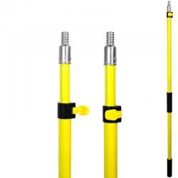 FIBERGLASS TELESCOPIC POLE WITH FLIP CAM LOCK