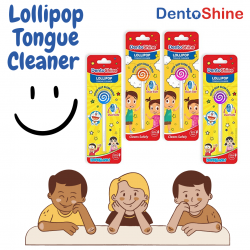 Lollipop Tongue Cleaner | Dento Shine