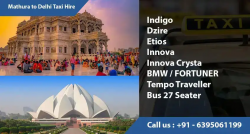 Mathura to Delhi Taxi Hire