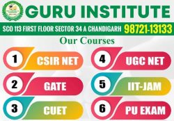 Heading: Best CSIR NET JRF Coaching in Chandigarh – Guru Institute