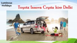 Innova Crysta on Rent in Delhi