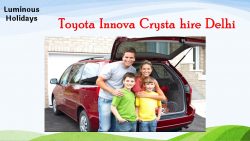 Toyota Innova Crysta Hire in Delhi