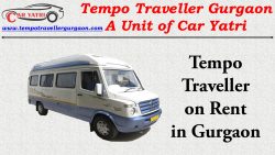 Tempo Traveller rental service in Gurgaon