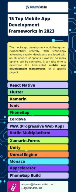 15 Top Mobile App Development Frameworks in 2023