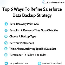 Top 6 Ways to Refine Salesforce Data Backup Strategy